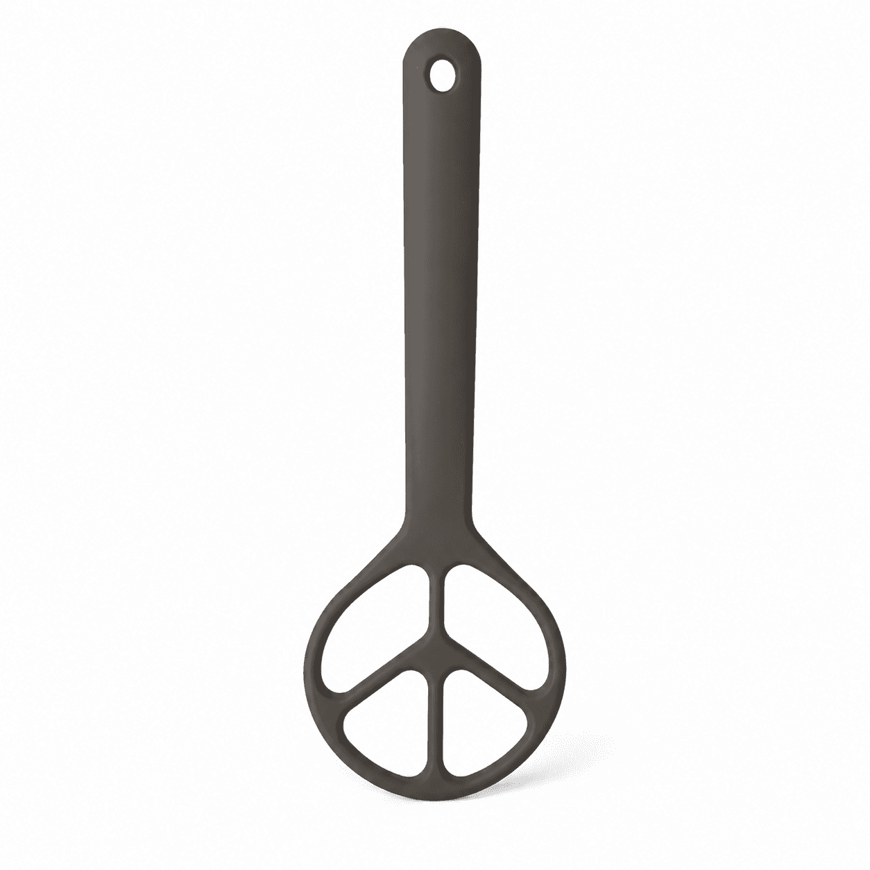 Peace Dough Whisk in Charcoal